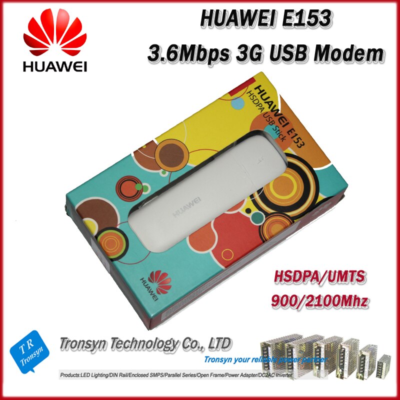 Goedkoopste Originele Unlock HSDPA 7.2 Mbps HUAWEI E153 3G USB Modem Met Sim Card Slot