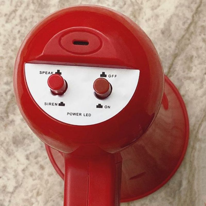 Brandbestrijding Megafoon Voor Kids Pretend Cosplay Brandweer Draagbare Hand Loud Clear Speaker Speelgoed