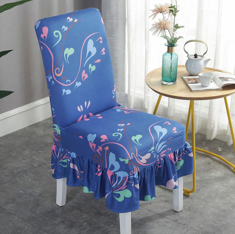 Stoelhoes hoes universele rugleuning hoes eettafel stoel stofhoes thuis eetkamerstoel kussen doek kunstwerk hoes  e11291: 19