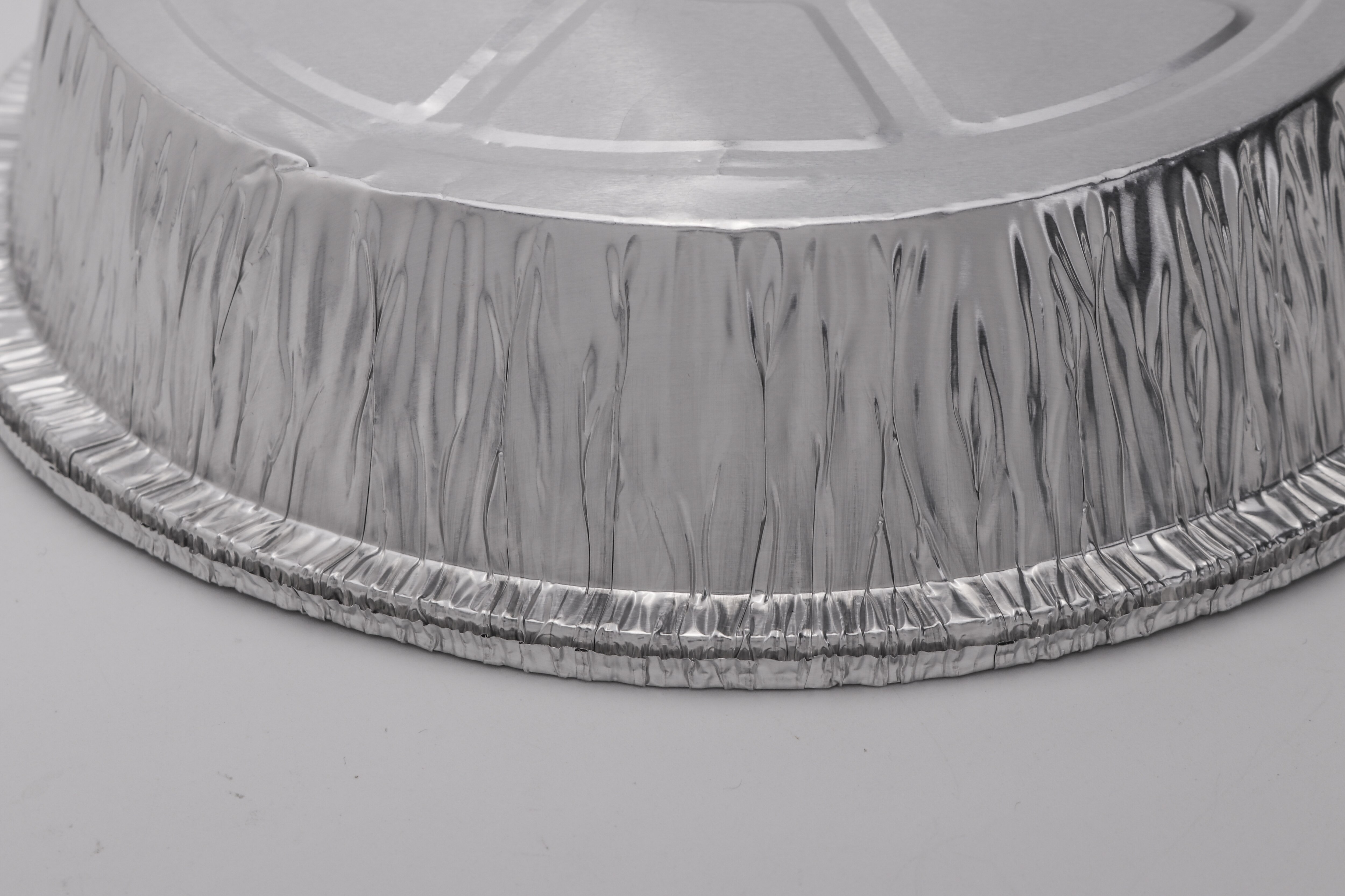 Hanlin disposable pizza out- takeaway package 1000pieces/carton 8 inches circular aluminum foil tray