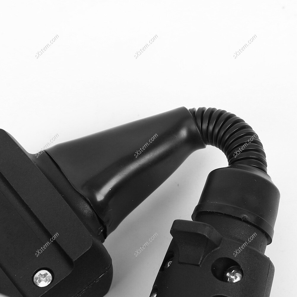 CAR Trailer Adaptor Plug- 7 Pin round Male Plug to 12 Pin Female Flat Caravan