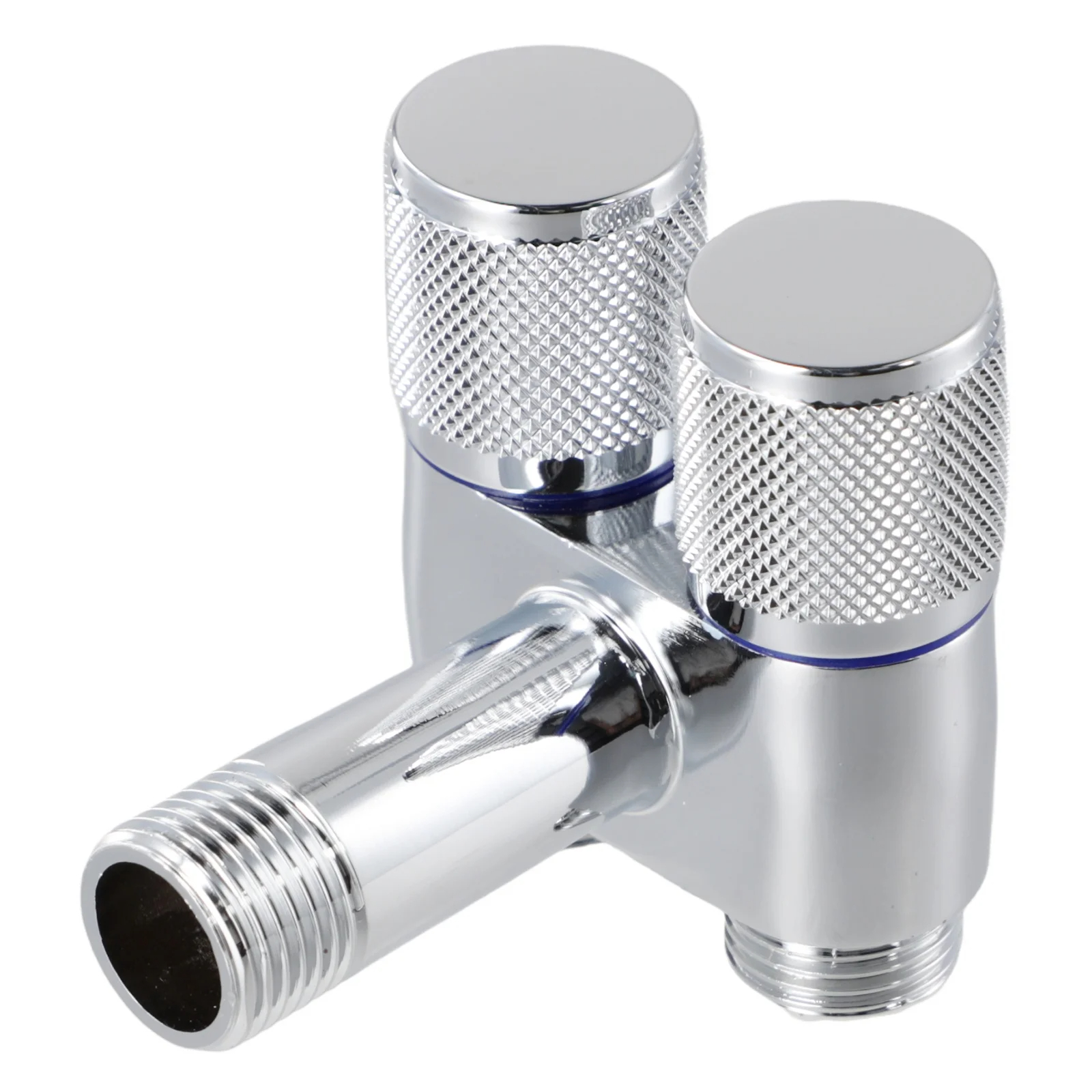 Toilet Bidet Sprayer Triangle Valve 1 In Two Double Control Faucet G1/2 Rotary Switch Shower Head Washer Washing Machine Valve