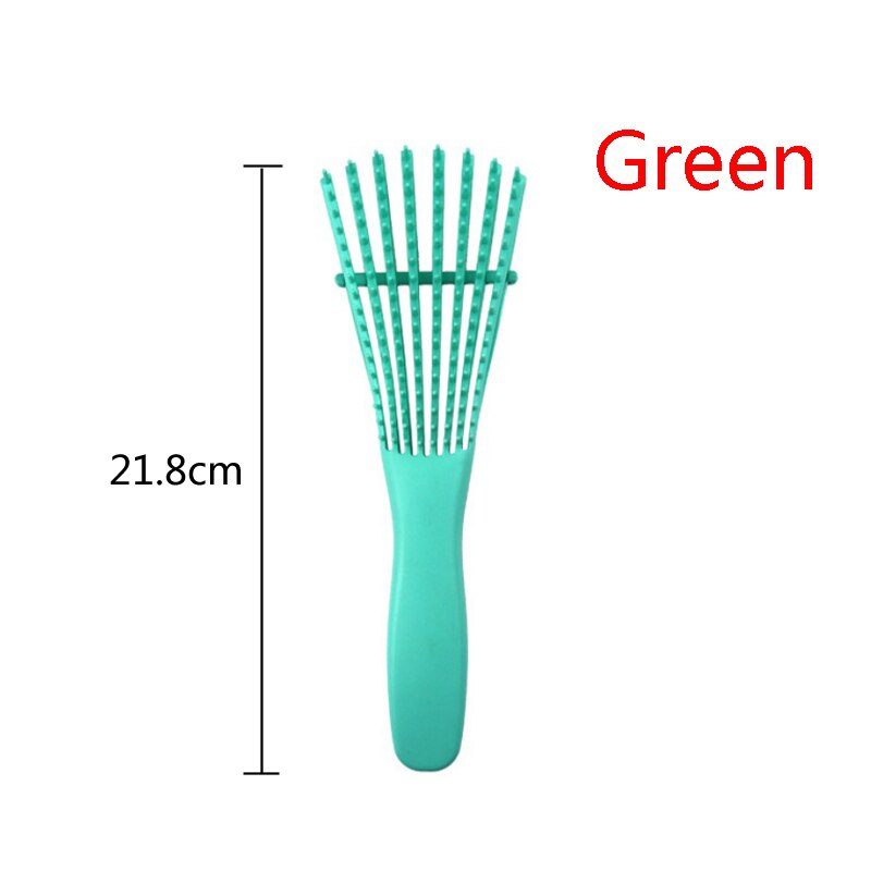 Scalp Detangling Massage Brush For Women Afro Natural Hair African 4C Kinky Curly Long Wavy Hair Scrub Styling Tool: 1pc Normal Green