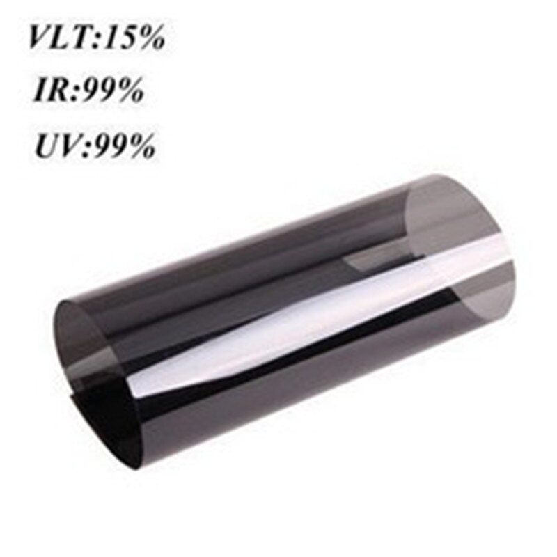 Car Window Tint Film Glas Krasbestendig Autoruit Folies Verven Film Auto Thuis Venster Solar Uv Protector Sticker Films: 15 Percent Clear