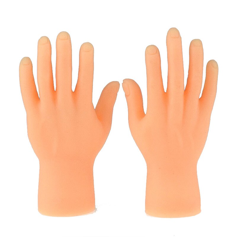 Uhyggelig halloween mini finger hænder lille venstre højre hånd til spil fest kostume  b99