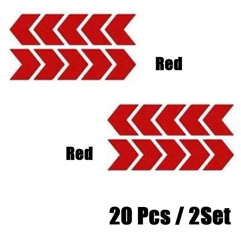 Bike Frame Sticker Arrow Reflective Sticker Car Motorcycle Bicycle Decal Safety Cycling Reflective Tape Bike Accessories: Silver