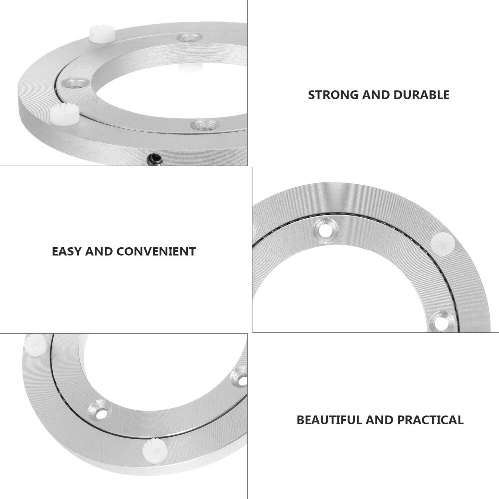 Aluminium Draaitafel Lager Roterende Plaat Swivel Plaat