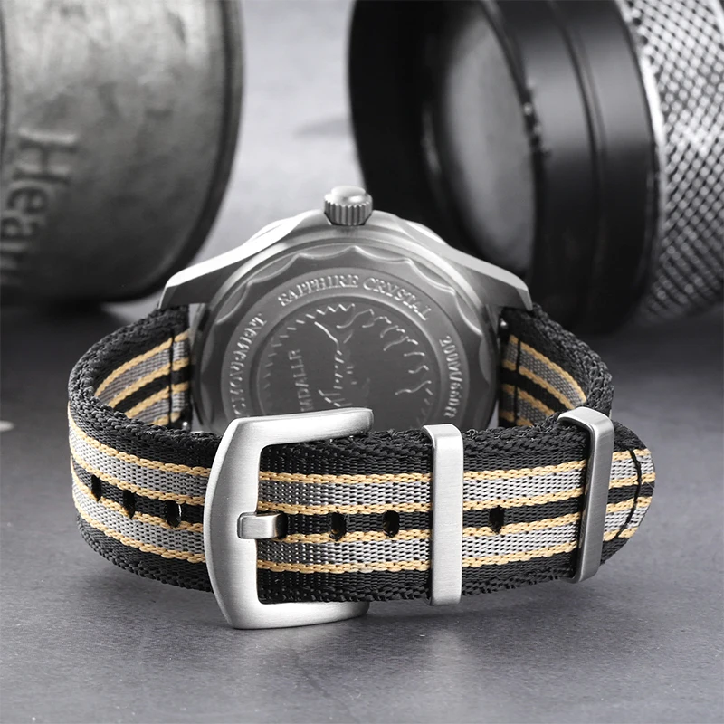 Urrem 20mm 22mm nylon premium glat blød nylon sportsrem hurtigudløser universal lærredsrem urrem