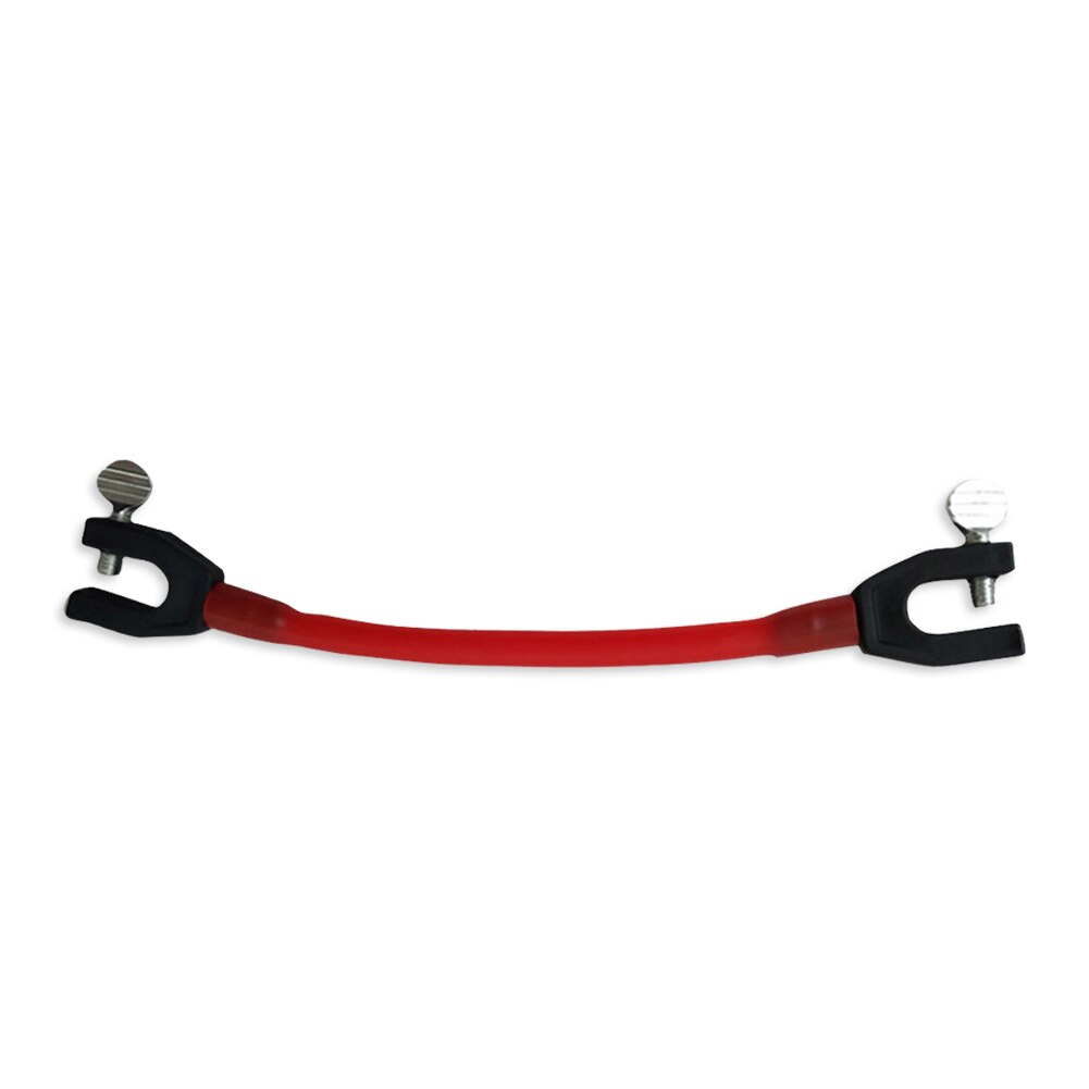 Elastic Clip Winter Ski Tip Connector Exercise Sport Ornaments Removable Training Outdoor for Beginner Children: Red