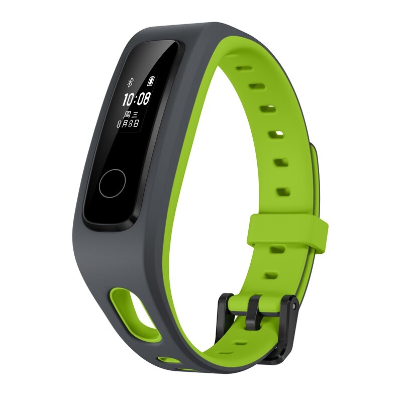 Original Huawei Honor Band 4 Laufende Clever-Armbinde Sport Band Schuhe Land Auswirkungen Schlaf Monitor 50m wasserdichte: Grün