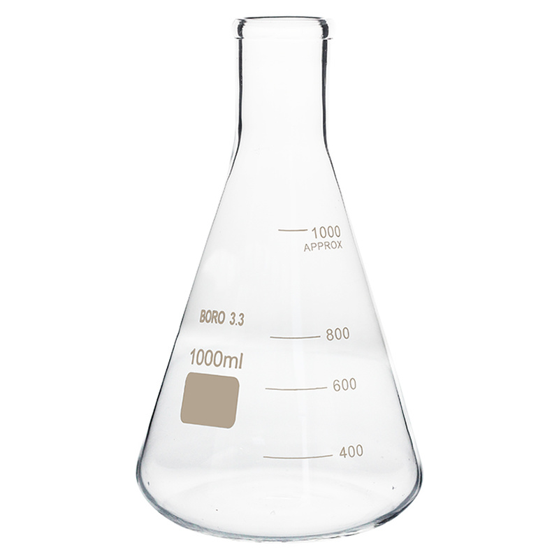 2Pcs/Lot Laboratory Large Conical Flask Glass Coni... – Vicedeal