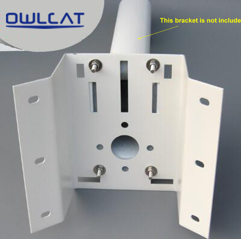 CCTV External Right Angle 90 degree Corner Bracket Mounting stand holder For Hikvision CCTV PTZ IP Dome Camera