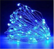 Fairy LED Light String christmas home decor Christmas ornament christmas tree decoration Waterproof christmas accessaries: blue