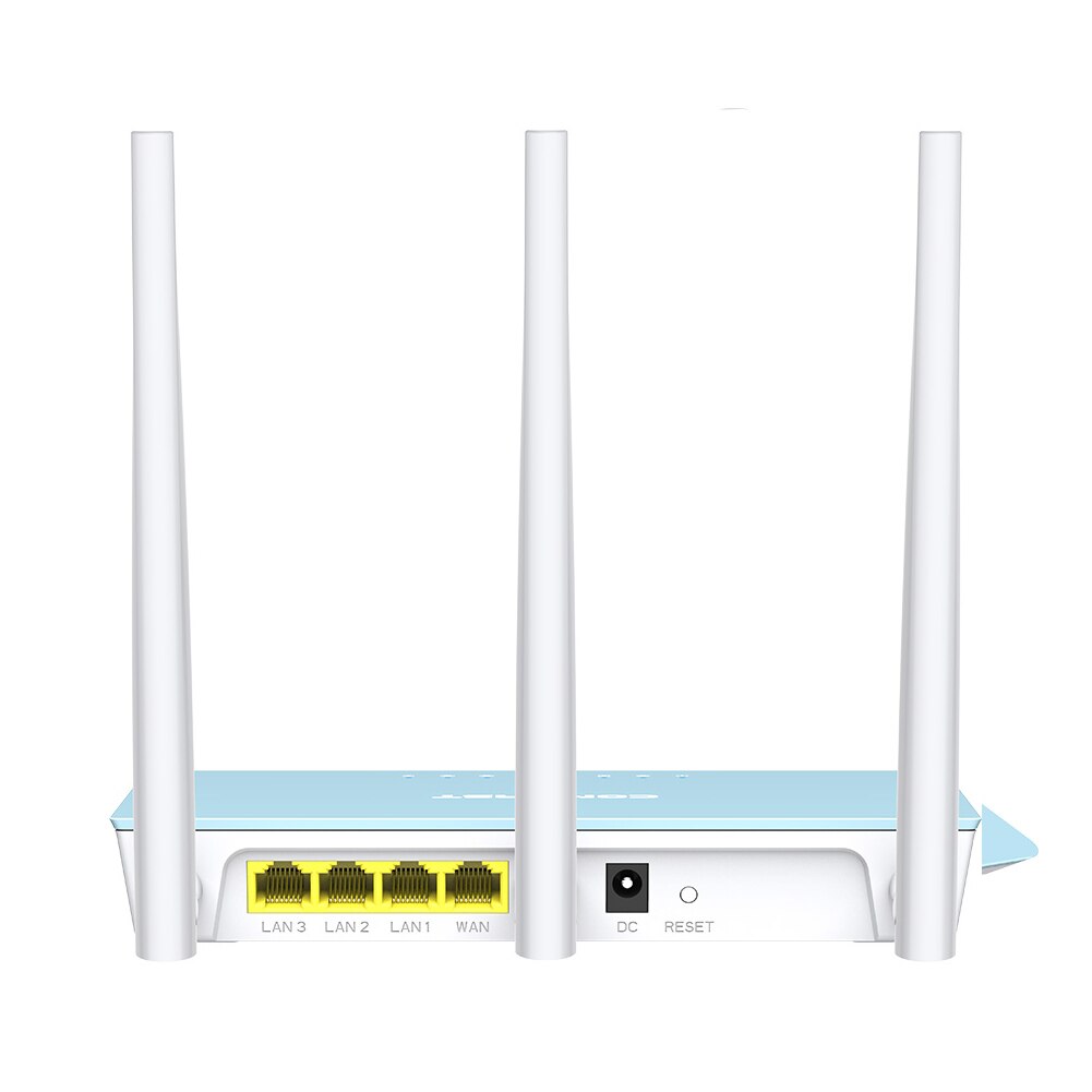 Routeur sans fil 2.4 + 5.8GHz 1200Mbps, antennes à Gain élevé, couverture étendue, répéteur WiFi double bande avec 3 antennes externes