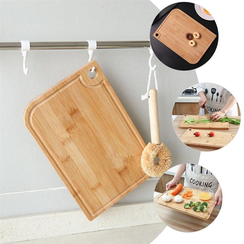 1pc Kitchen Cutting Board Useful Chopping Board Kneading Board Solid Wood Cutting Board "Panel Cutting Board"