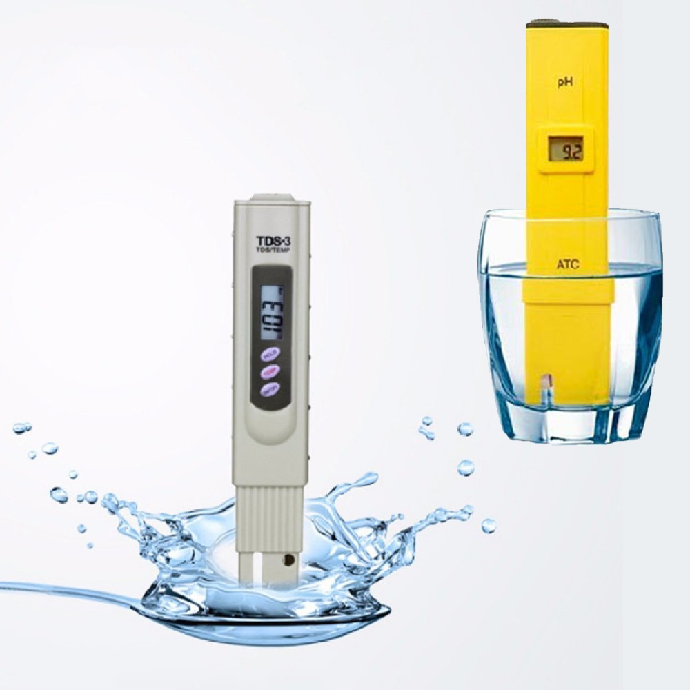 1 st PH Meter Meet Bereik 0.0-14.0pH en 1 st Digitale TDS Tester Watermeter Filter Meten Water Zuiverheid Tester