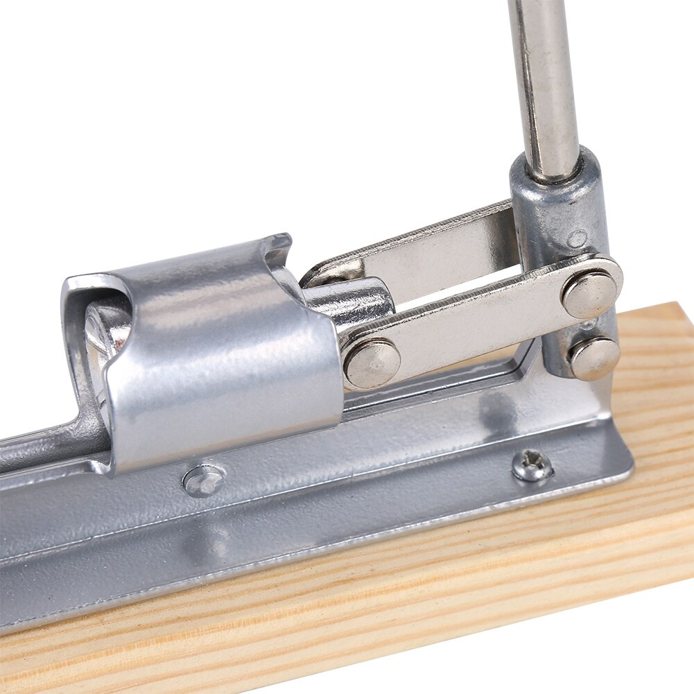 Abridor de nueces de madera mecánica duradera, herramientas de cocina, Base de madera de escritorio y mango, herramientas de abrazadera de tuerca de máquina de ahorro de trabajo