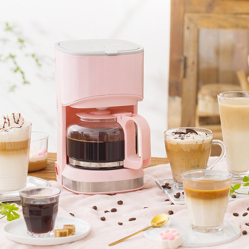 Máquina de café doméstica tipo americano por goteo, minimáquina de café con preservación del calor