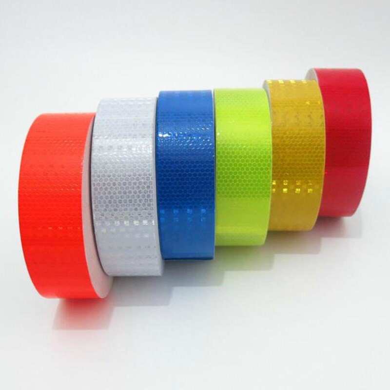 Bande adhésive réfléchissante pour voiture, autocollant de sécurité, 5cm x 3m