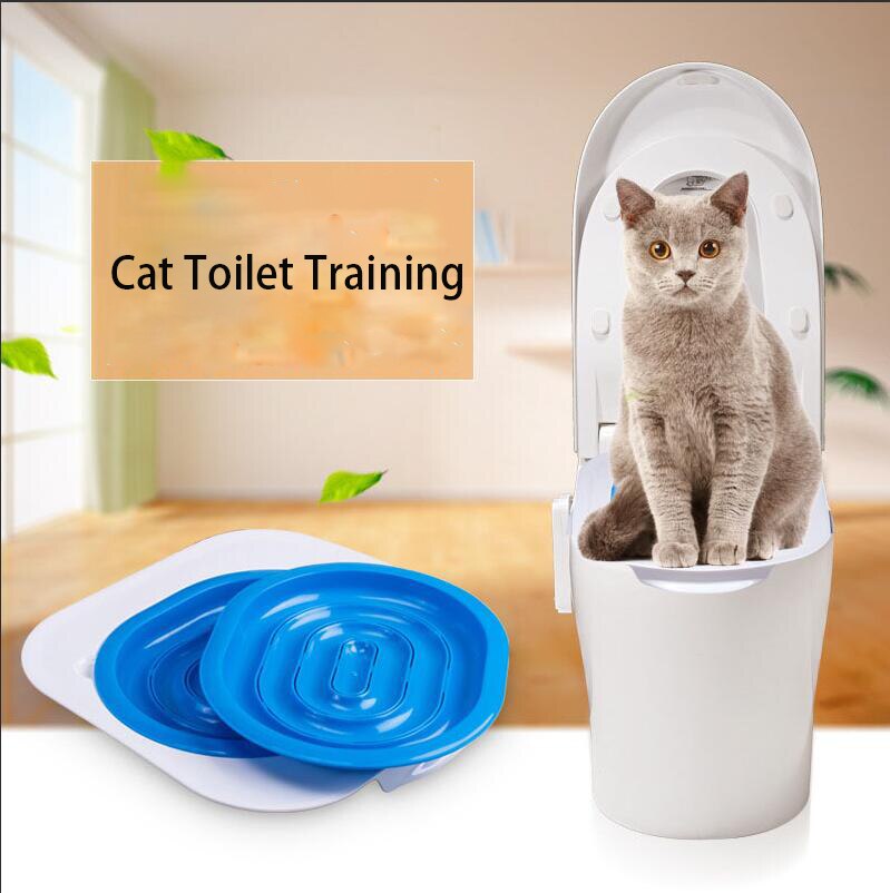 Huisdier Kat Toiletbril Training Huisdier Plastic Kattenbak Lade Kit Professionele Trainer Schoon Kitten Gezonde Katten Menselijk Wc Kat ma