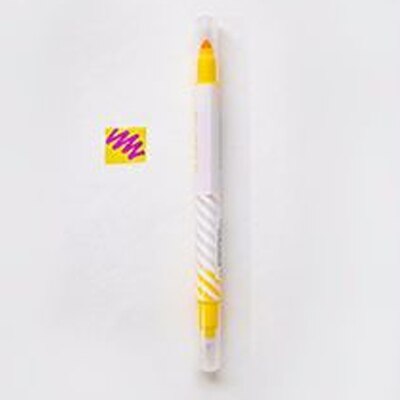 Baby Zeichnung Spielzeug Discolorable Stift Kinder 12 Farben Kawaii Magie Highlighter Stift 1Pcs Lernen Kunst Spielzeug für Kinder Malerei werkzeug: Yellow