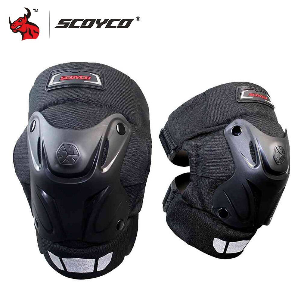 SCOYCO-genouillères de protection pour Moto, équipement de protection pour Motocross, vtt, équipement de protection pour Ski: K15 knee
