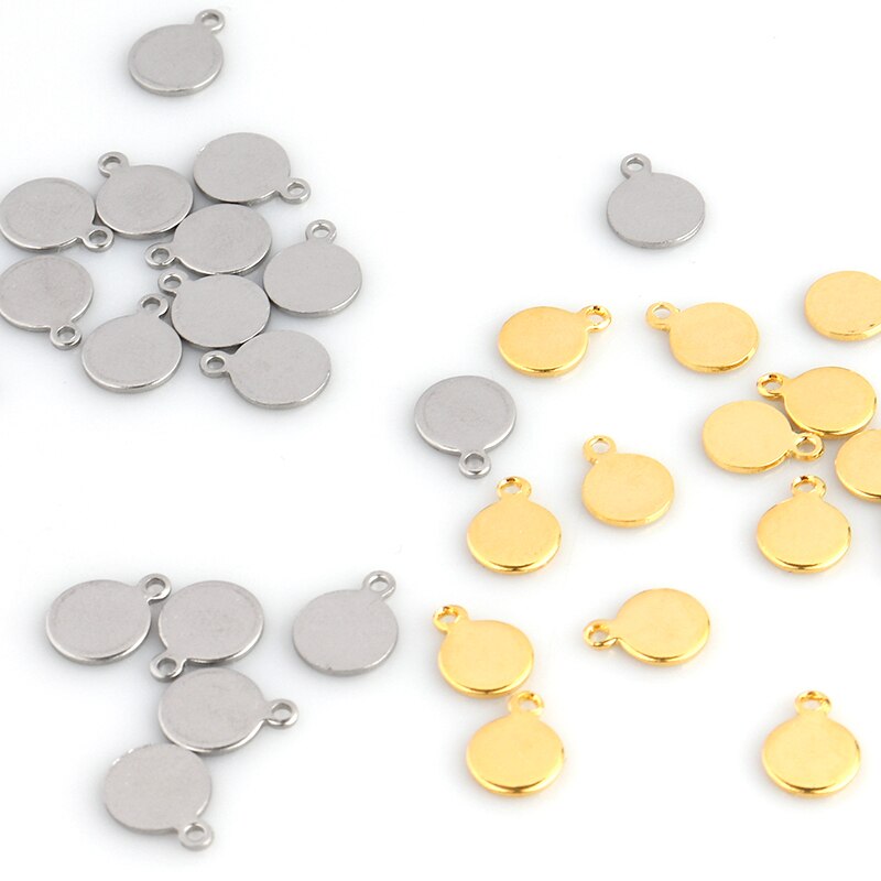 20 Stks/partij Hanger Sieraden Maken Rvs Hangers Stempelen Dog Tags Charms Diy Ketting Hanger Sieraden Vinden Groothandelaren