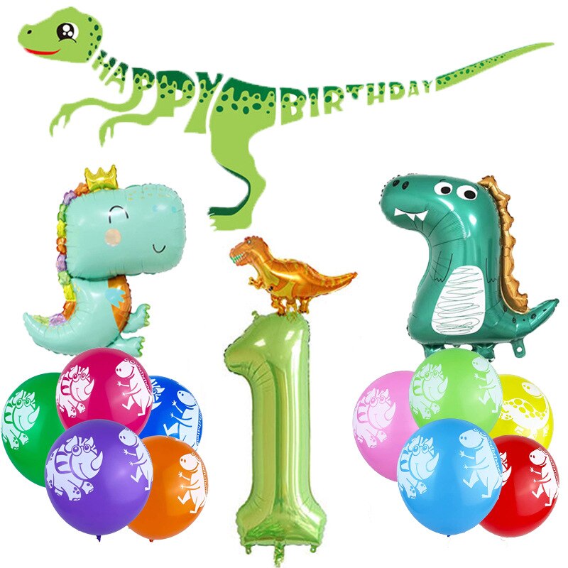 1pc Large 4D Walking Dinosaur Foil Balloons Boys Animal Balloons Children Dinosaur Birthday Party Jurassic World Decor Balloon: Style2