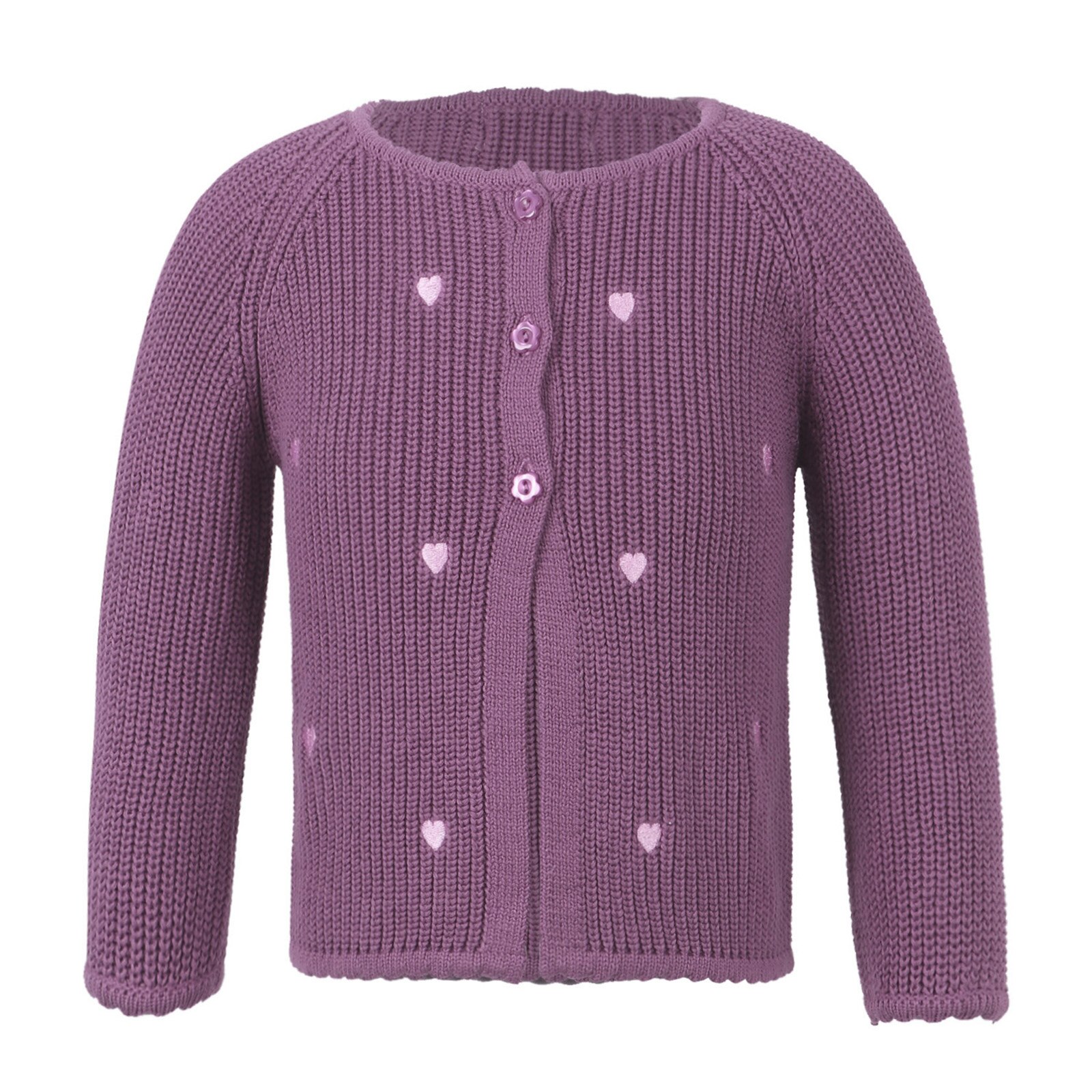 Bambini ragazze maniche lunghe Flower Girl Cape cappotti giacca Bolero stampa cuore festa nuziale Cardigan lavorato a maglia top coprispalle abiti scialle
