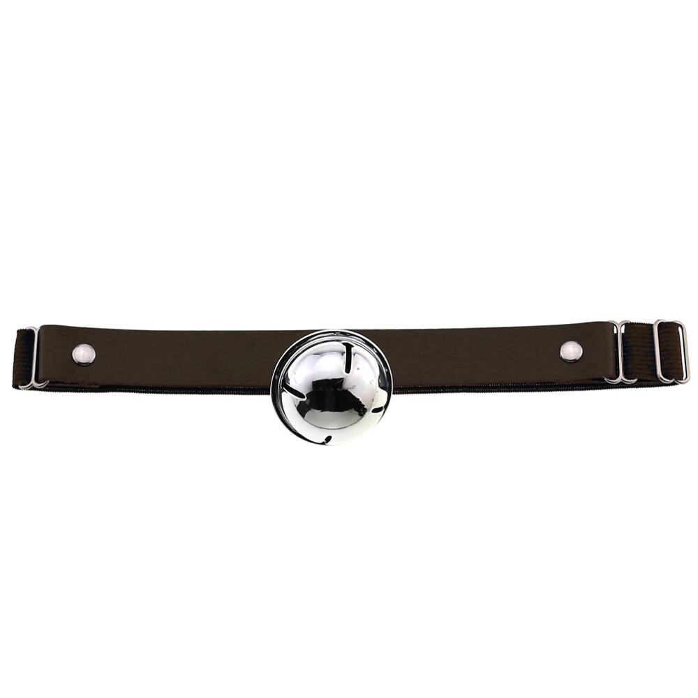 Phyanic Punk Gothic Grote Bel Garter Riem Leren Elastische Jarretel Been Ring Harajuku Accessoires: coffee