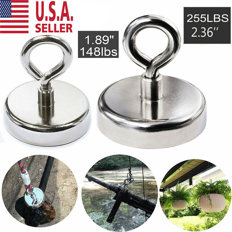 Magnetic Hooks Super Strong Hook Holder Tool 120kg Suction Home Decor House Supplies