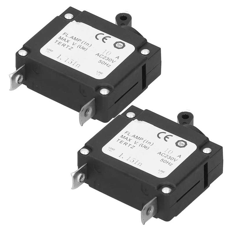 Leakage Circuit Breaker Power Switch Circuit Breaker Leakage Protector Fit for 168F 170F Gasoline Generator 2KW‑3KW