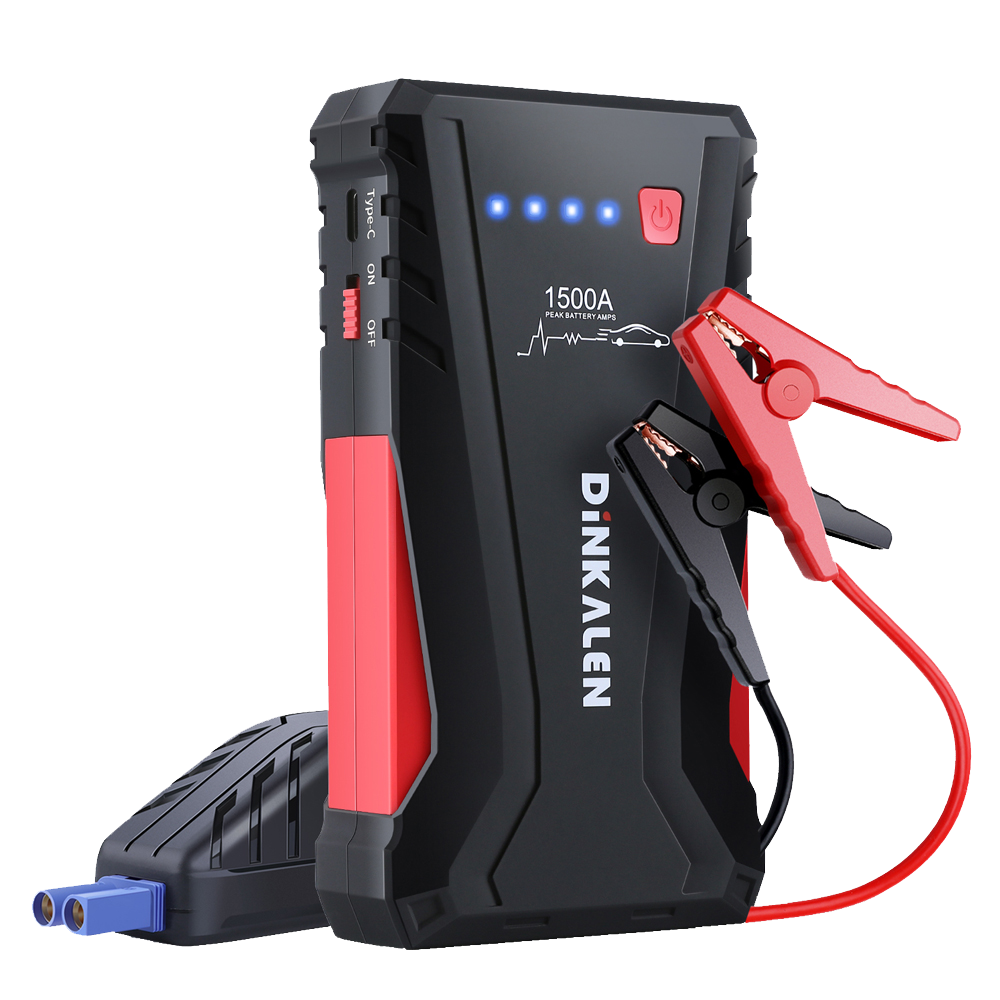 Emergency Starting Device Car Jump Starter Power Bank 12V 1500A Portable Starter Car Charger Battery Auto Booster Buster: Default Title