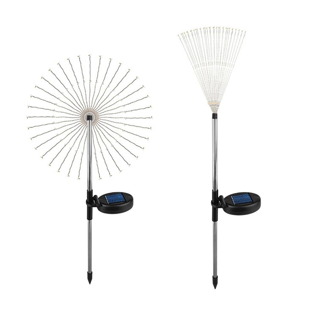 105 led solar ljus maskros ljus julfest bröllop trädgård dekoration lampor trädgård lampa utomhus trädgård dekoration