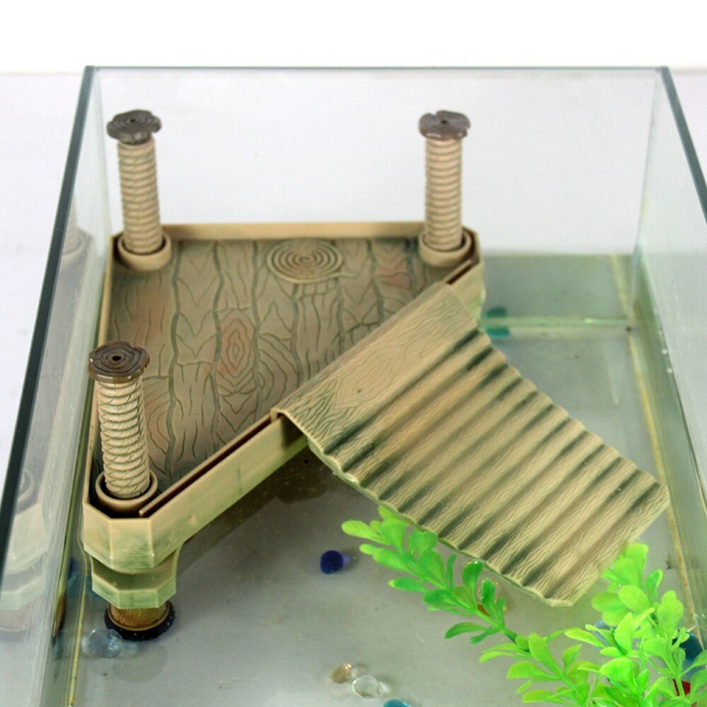 Schildpad Eiland Platform Aquarium Reptiel Schildpad Platform Klim Aquarium Decoraties