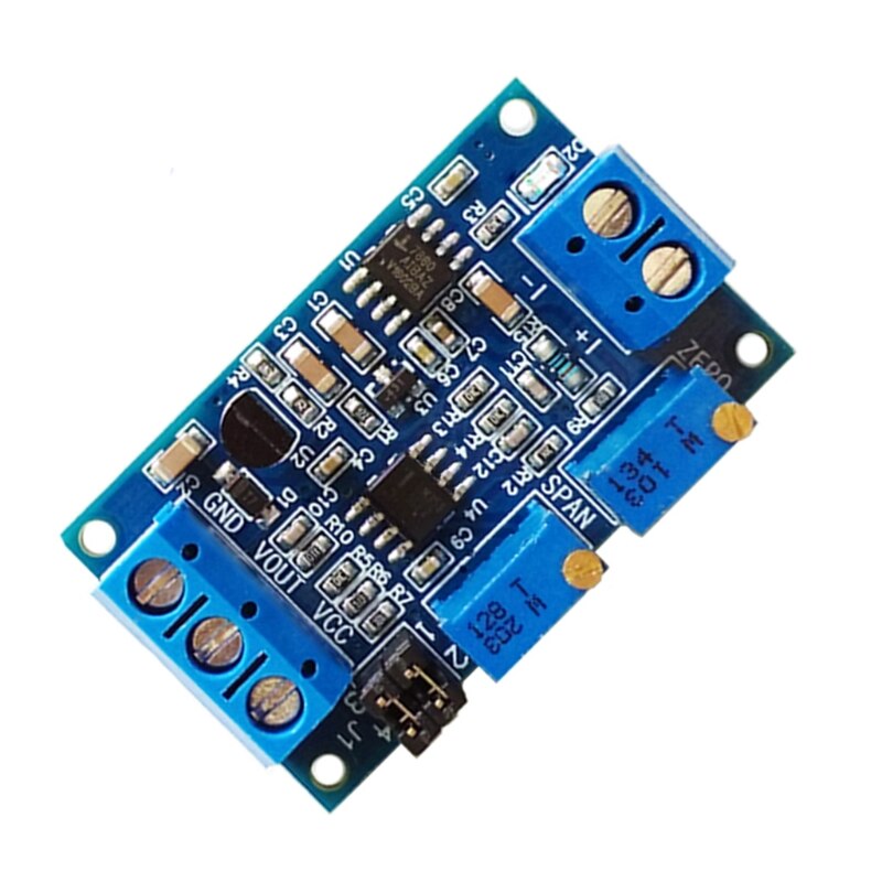 Current To Voltage Module 0/4-20mA To 0-3.3V 5V 10V Voltage Transmitter Y1AE