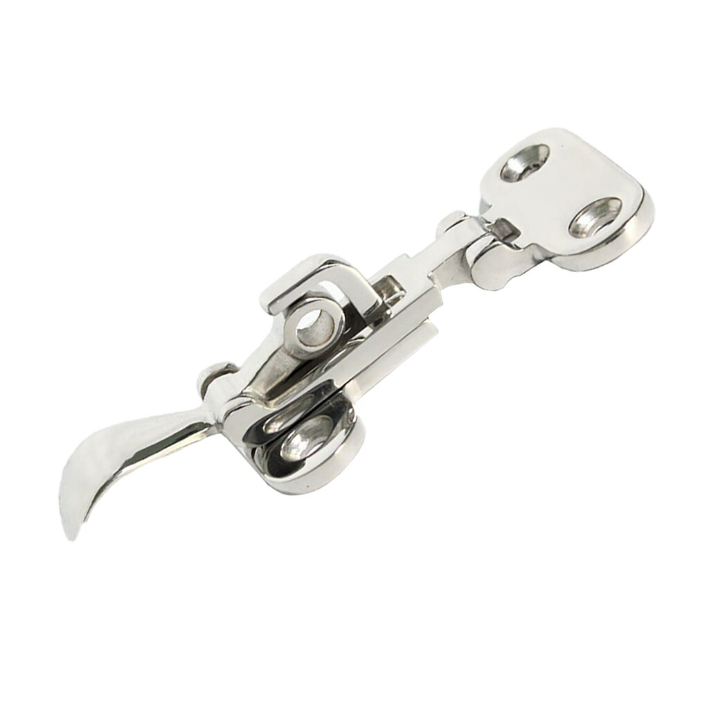 316 Stainless Steel Hold Down Clamp-Locking Cam Latch Boat Locker Cabinet Hatch Anti-Rattle Latch Boat Caravan - 90 Degree