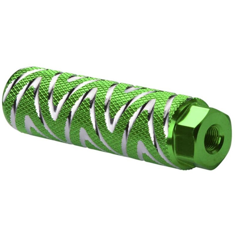 2 Pcs Aluminum Alloy Bike Pegs BMX Pedals Fit 3/8 Inch Axles Bicycle Back Seat Pedals