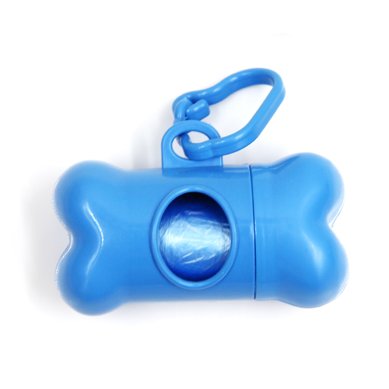 Saco de cocô para cachorro 1 rolo, dispensador de osso para animais de estimação, saco de limpeza, bolsas de caca de perro cachorro bolsa dispensador