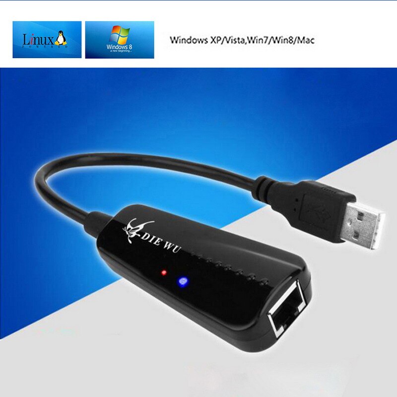 Kebidu USB 2.0 10/100 Mbps イーサネット、 Usb RJ45 有線ネットワークカード Lan アダプタハブ Windows 7/8 /10/Vista/Xp の Linux PC