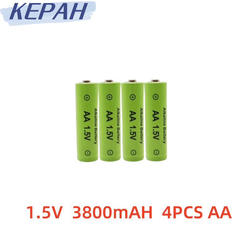 1.5V AA3800mAh rechargeable battery, 1 5V charger, AA flashlight, toy watch, MP3 player, wireless keyboard, wireless mouse: PURPLE