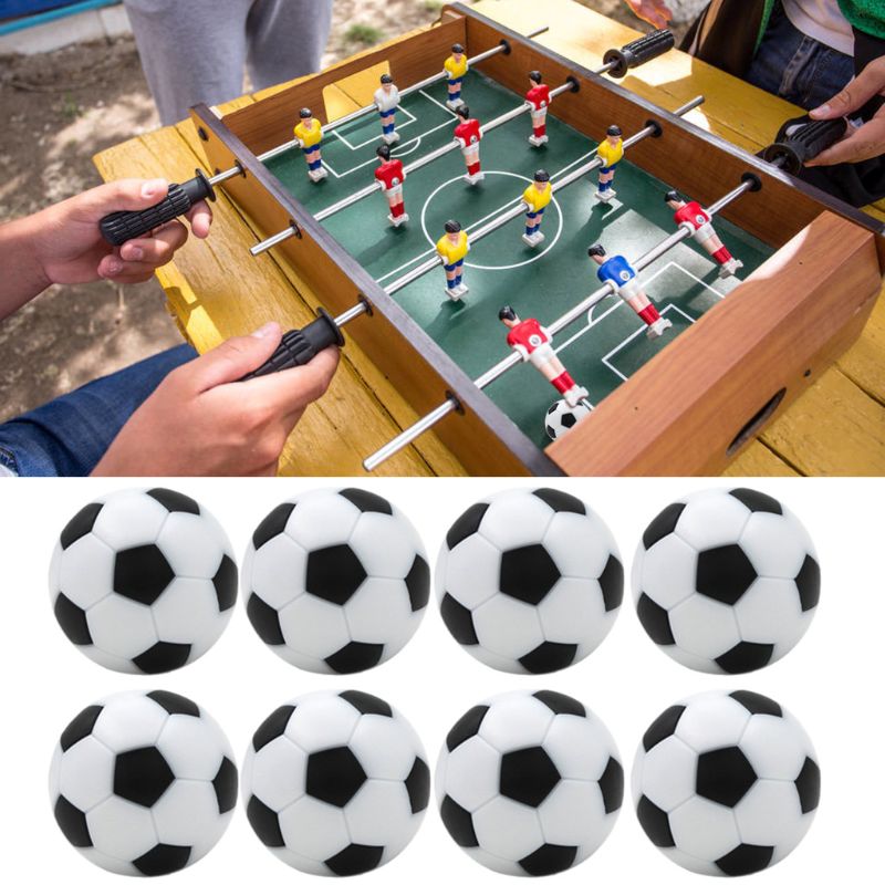 Mesa de plástico de 8 Uds. Y 32mm para fútbol, accesorios para máquina de fútbol, deportivos, juegos de interior para niños