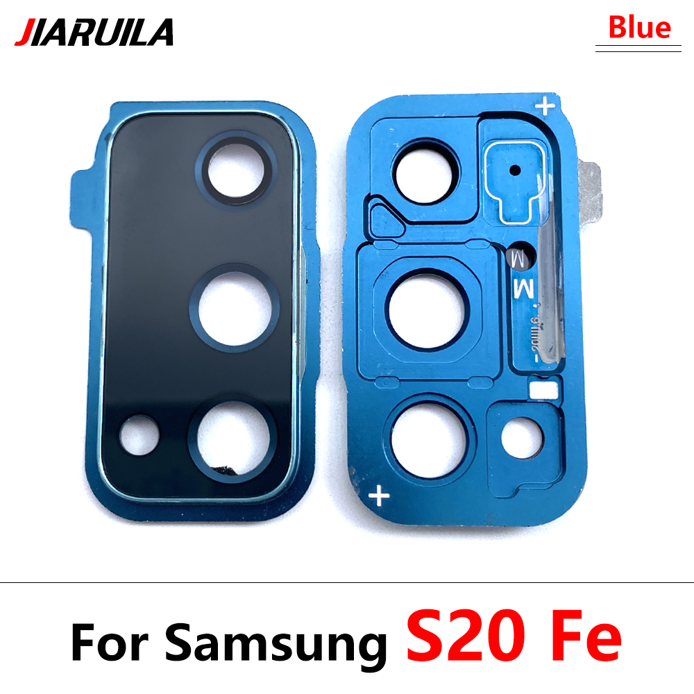 Neue Für Samsung S20 Ultra S20 Fe S20 Plus S20 Reparatur Ersetzen Zurück Kamera Glas Objektiv Abdeckung mit Rahmen Halfter Ersatz Teil: verrotten