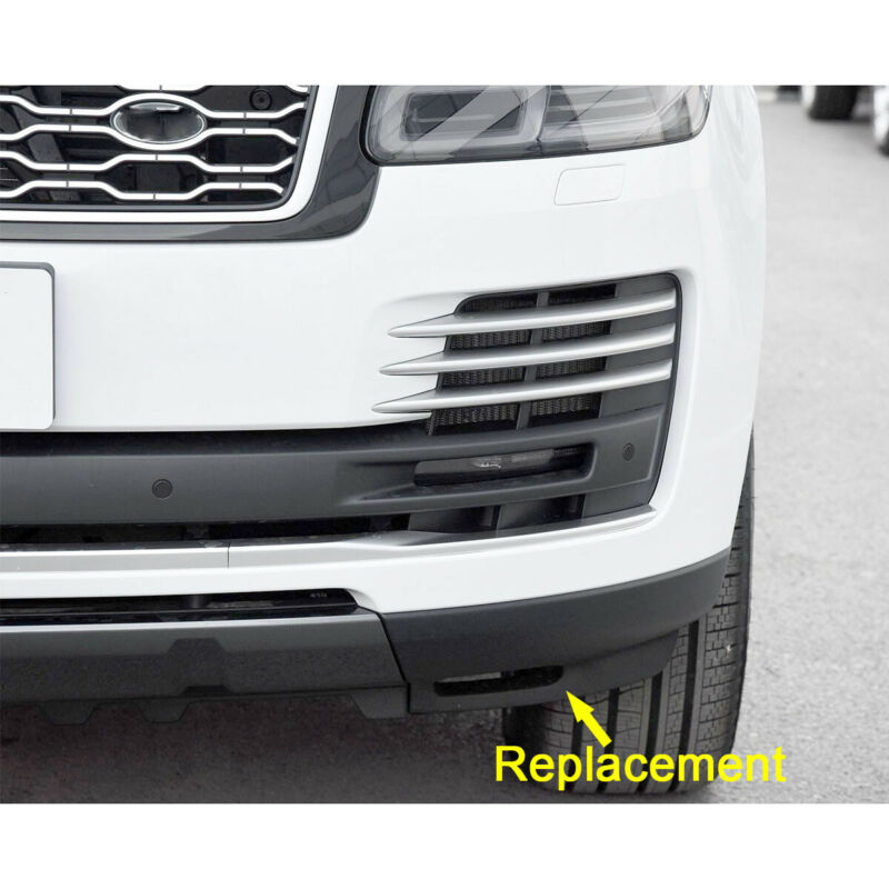 Left and Right Pair Front Bumper Air Deflector For Land Rover Range Rover LR098435 LR098434