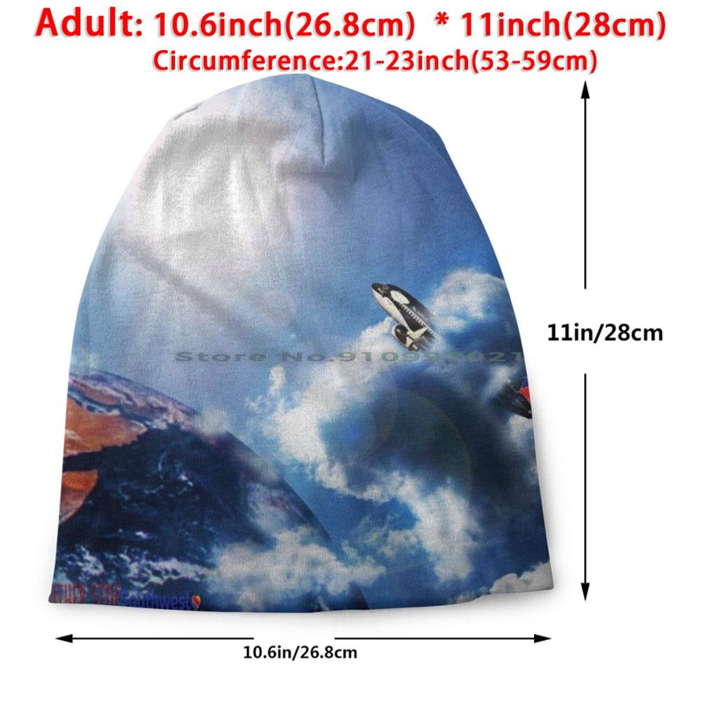 Break On Through To The Other Side Scarf Mask Neck Warmer Face Wraps Foulard Bandana Mascarillas Southwest Swa Fly Love Jet: Adult Knit Hat