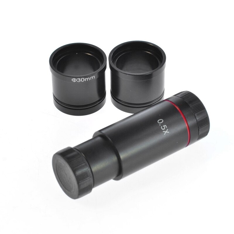 superiore video Macchina Fotografica del Microscopio 0.5X C-montare Adattatori per Obiettivi Fotografici 23.2 Millimetri 30 Millimetri 30.5 Millimetri CCD CMOS Della Macchina Fotografica Adattatore Digitale oculare Accessori