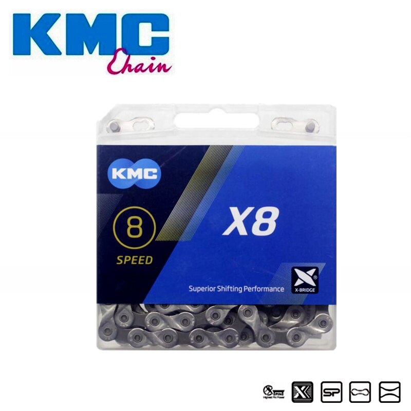 KMC Original Z8.3 X8 X9 Z9 X10 X11 X11EL X12 Chains 116 118 126L Link MTB Bicycle Chain 6 7 8 9 10 11 12 Speed Chain Cutter Tool: X8