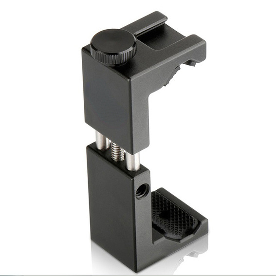 Aluminiowy statyw do telefonu z mocowaniem na zimną stopkę, wspornik pionowy i poziomy, uniwersalny regulowany zacisk do iPhone'a 12 11 Pro: Default Title