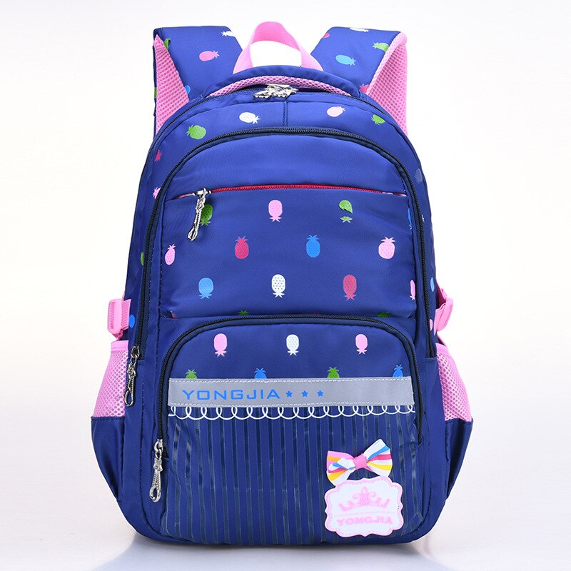 Kinderen Schooltassen Meisjes Kids Satchel Basisschool Rugzak Prinses Orthopedische Rugzakken Schooltas Kids Mochila Infantil: blue