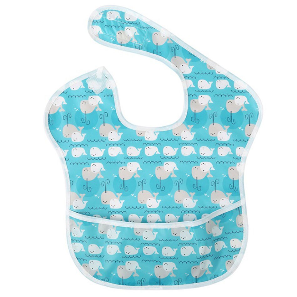 Balleenshiny crianças à prova dwaterproof água macacão pintura do bebê anti-sujo roupas da criança aventais cor raindrops babadores do bebê saliva toalhas: 3
